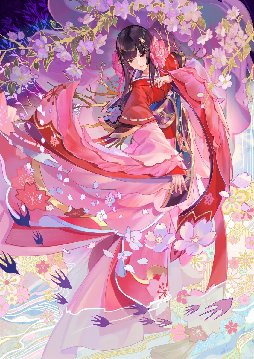 This is a pixiv picture whose title is SAKURA.