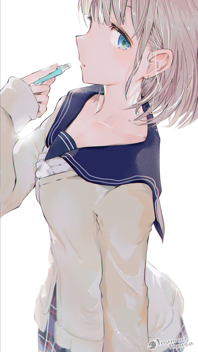 This is a pixiv picture whose title is リップクリーム.