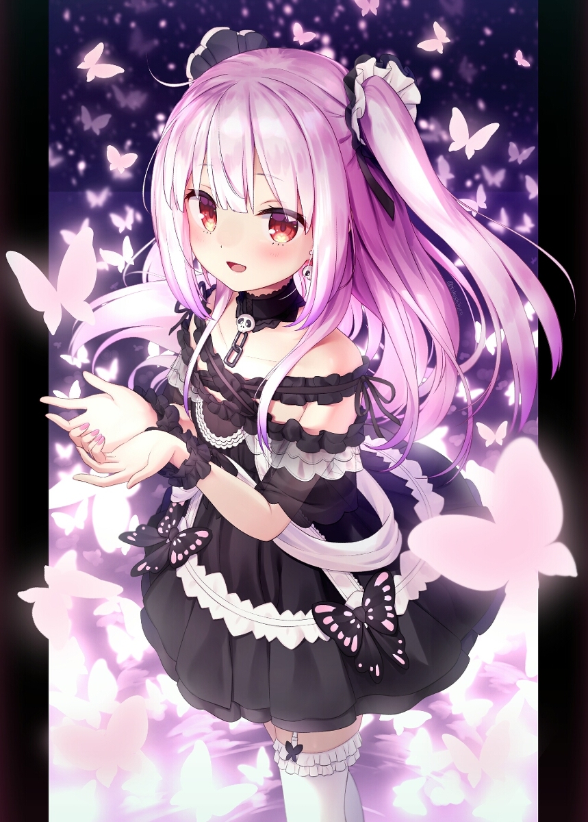 This is a pixiv picture whose title is ネクロマンサーの姫なのです.