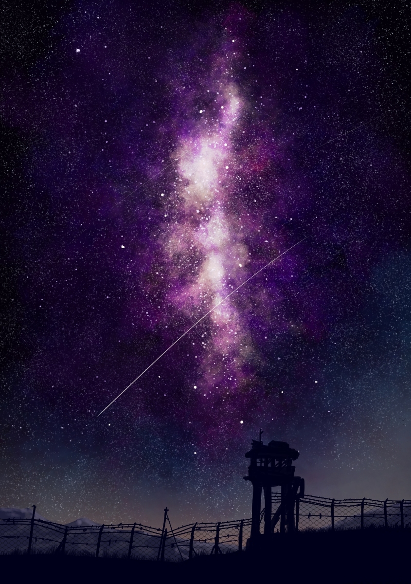 This is a pixiv picture whose title is Border.