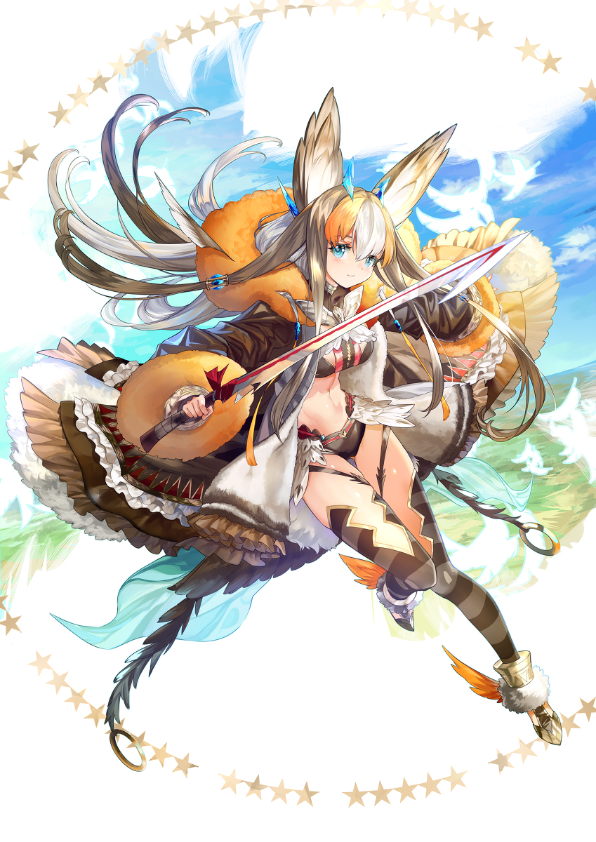 This is a pixiv picture whose title is ソウゲンライチョウ.