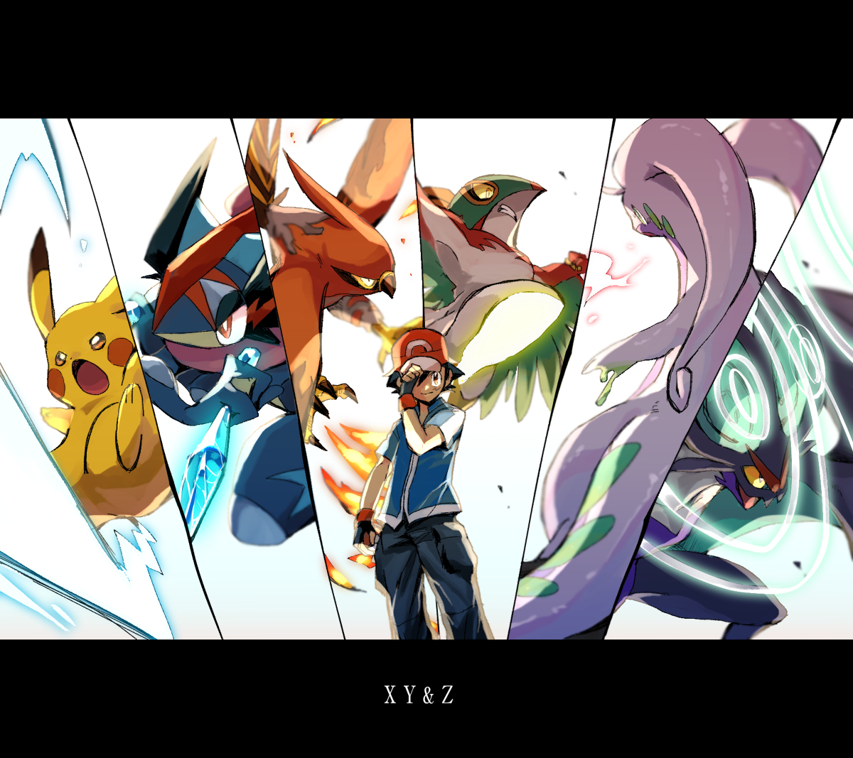This is a pixiv picture whose title is アニポケまとめ.