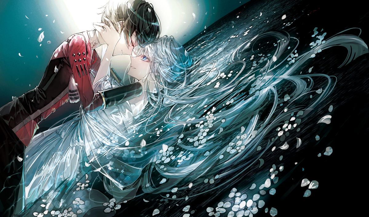 This is a pixiv picture whose title is 終焉ノ花嫁 after story.