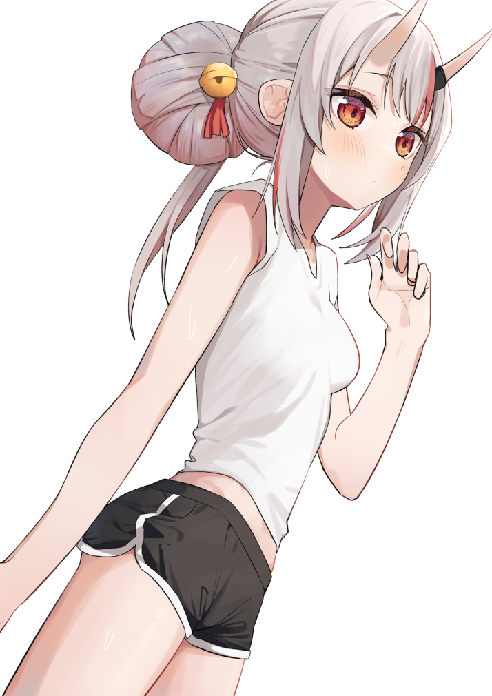 This is a pixiv picture whose title is 百鬼あやめ.