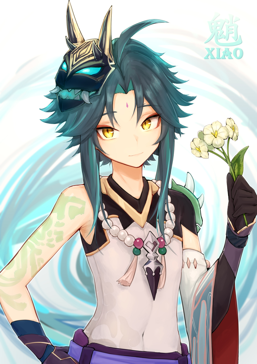 This is a pixiv picture whose title is 魈魈子.