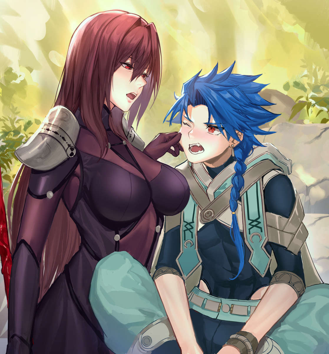 This is a pixiv picture whose title is 💦.