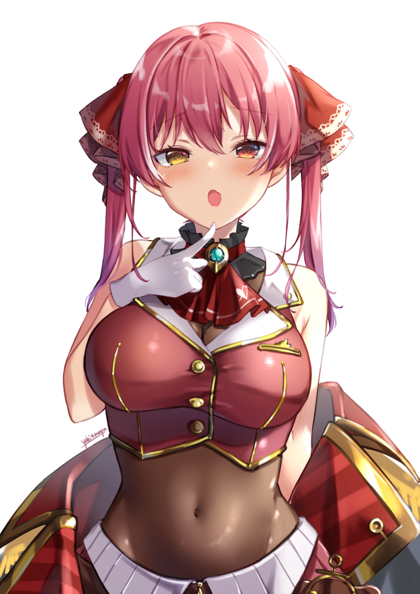This is a pixiv picture whose title is 宝鐘マリン.