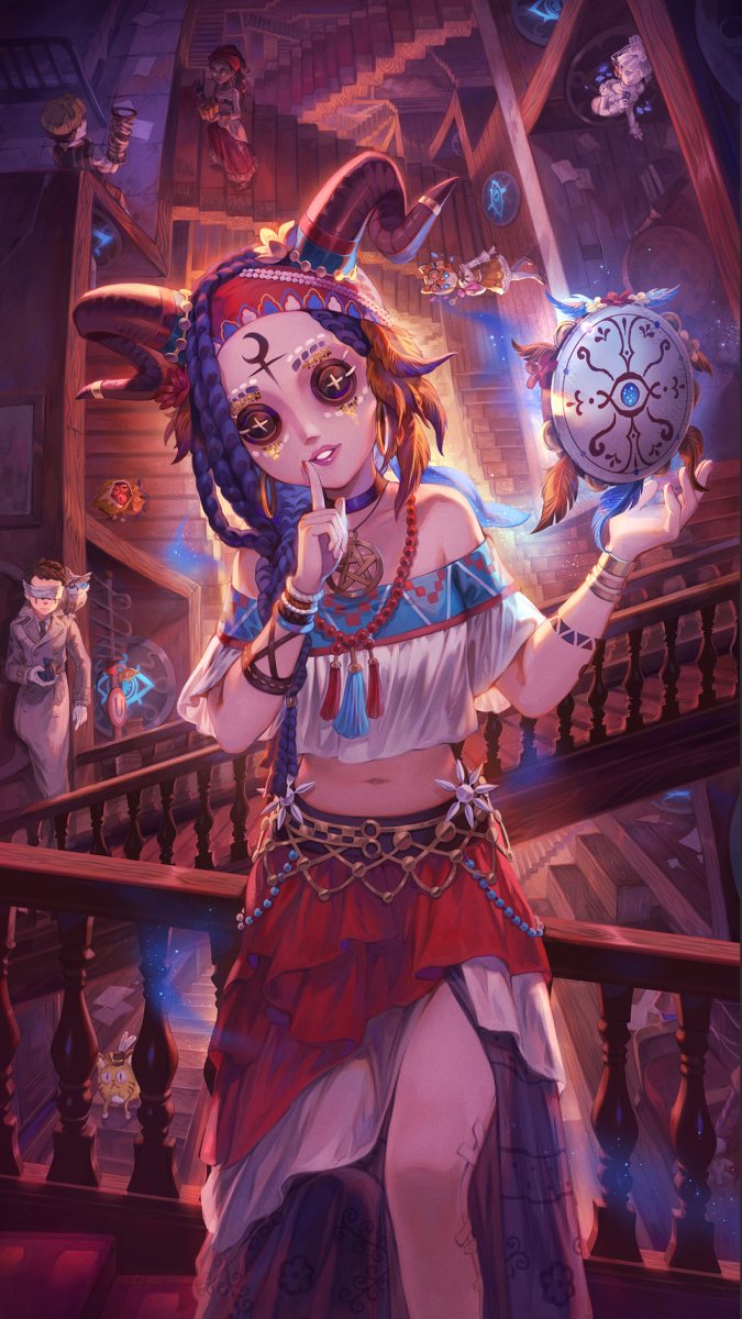 This is a pixiv picture whose title is IdentityV 第五人格/フィオナ・ジルマン.