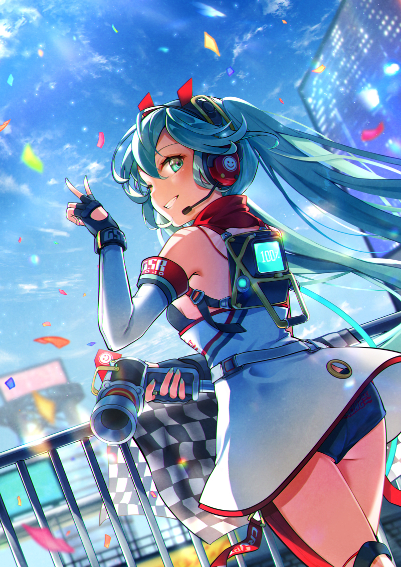 This is a pixiv picture whose title is 特等席で！.
