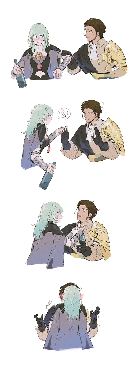 This is a pixiv picture whose title is 酔っ払ったのキス.