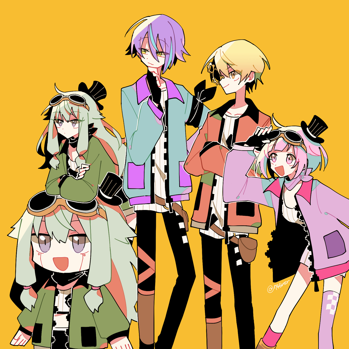 This is a pixiv picture whose title is 39PUNKわんだしょ.