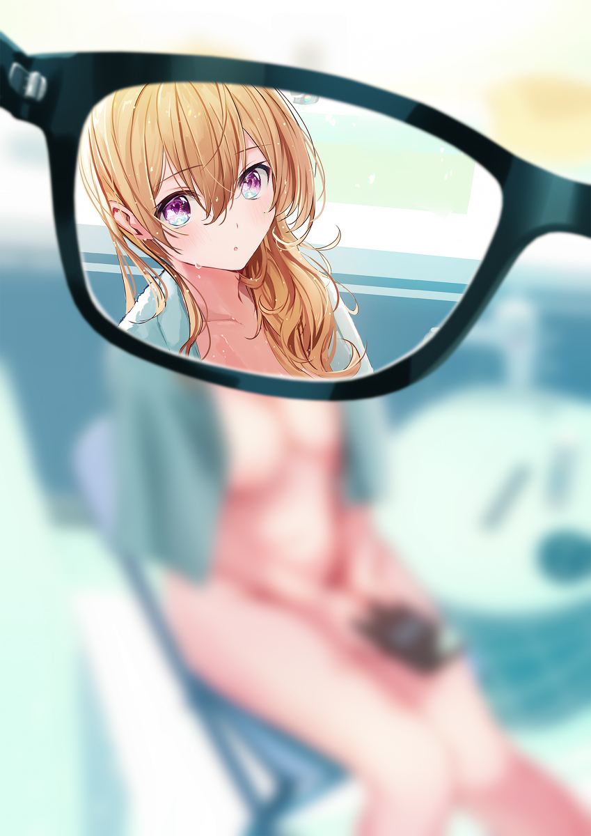 This is a pixiv picture whose title is 全然体拭いてないじゃん！.