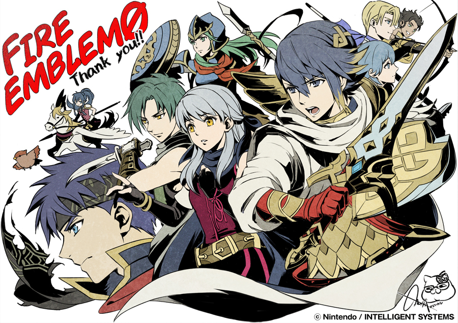 This is a pixiv picture whose title is FEお絵かきまとめ ②.