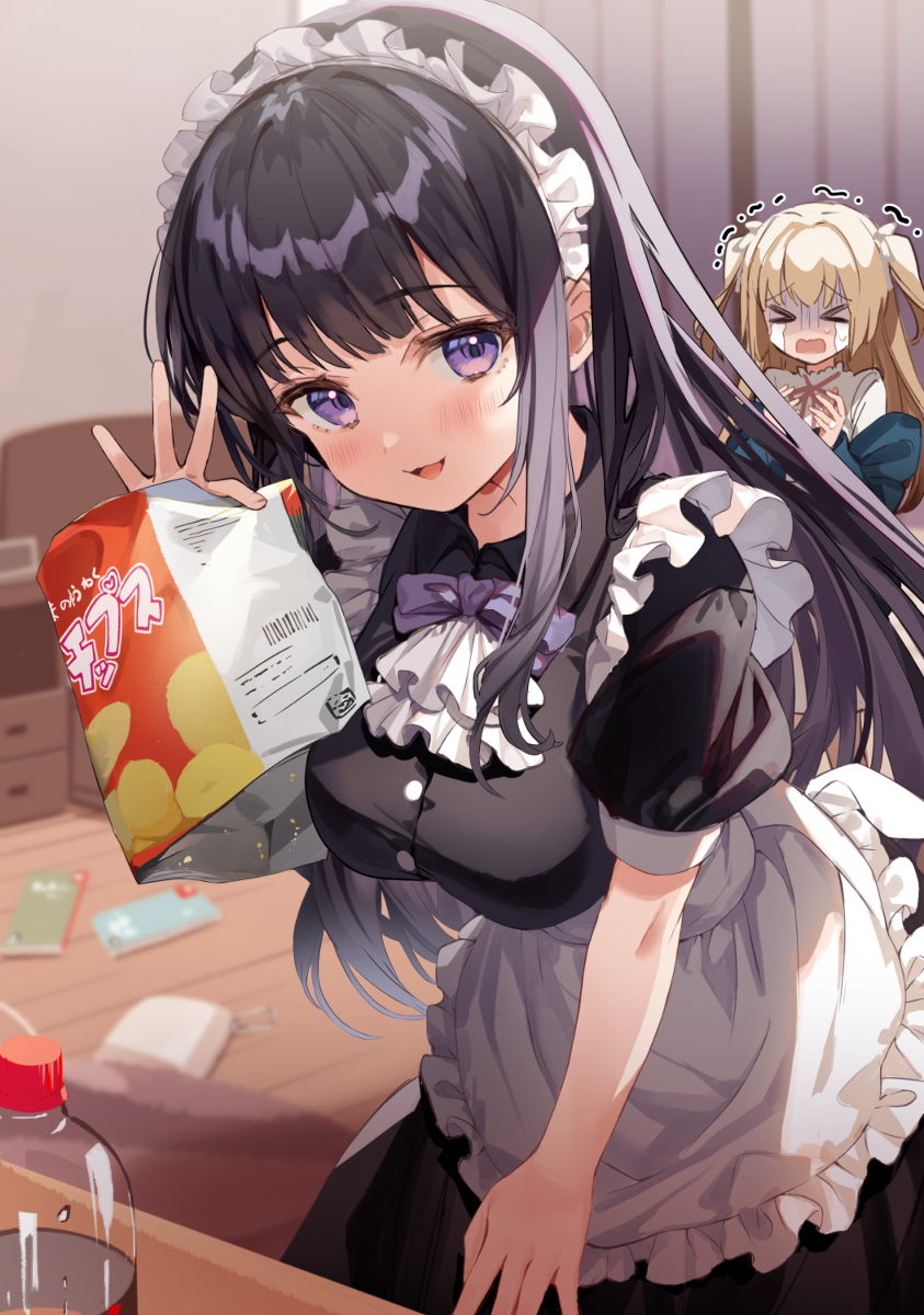 This is a pixiv picture whose title is 「…あらあら、見つけちゃいましたよぉ？」.