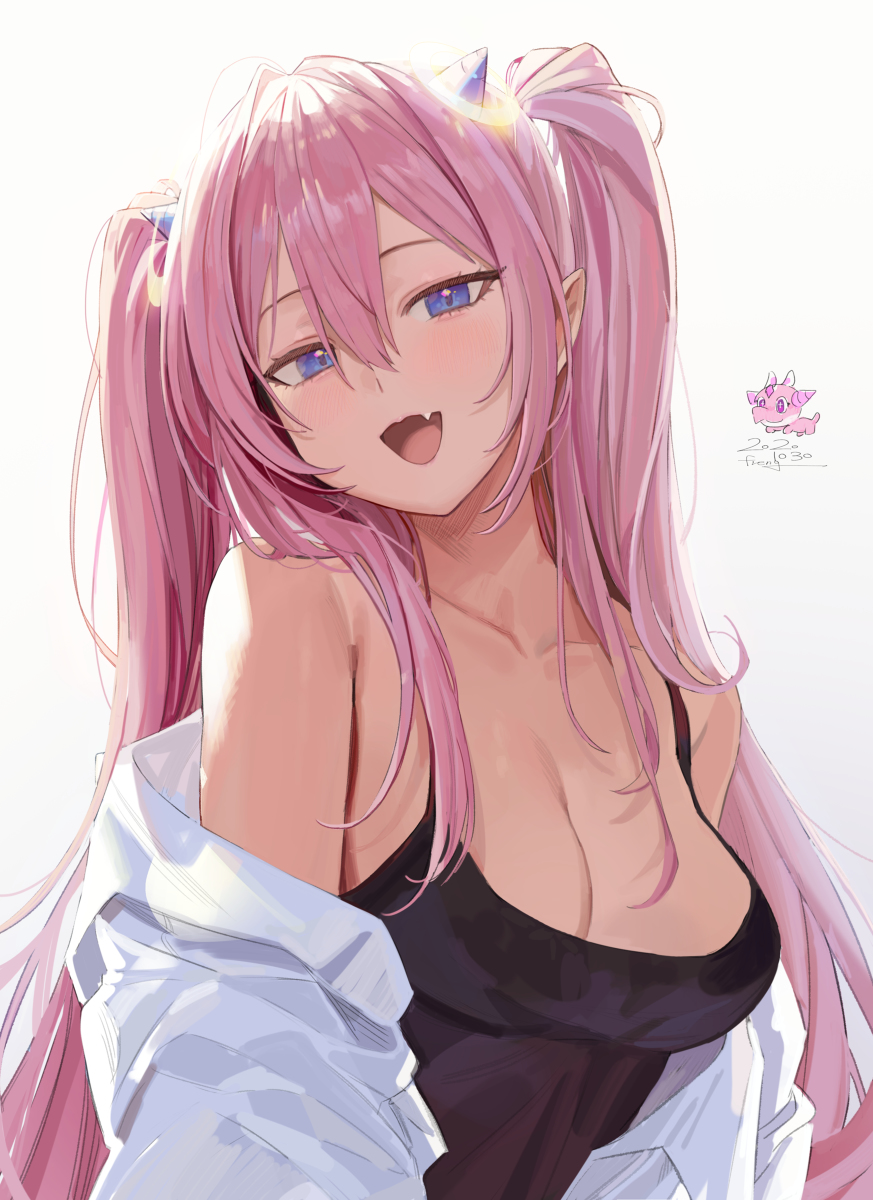 This is a pixiv picture whose title is angelic.