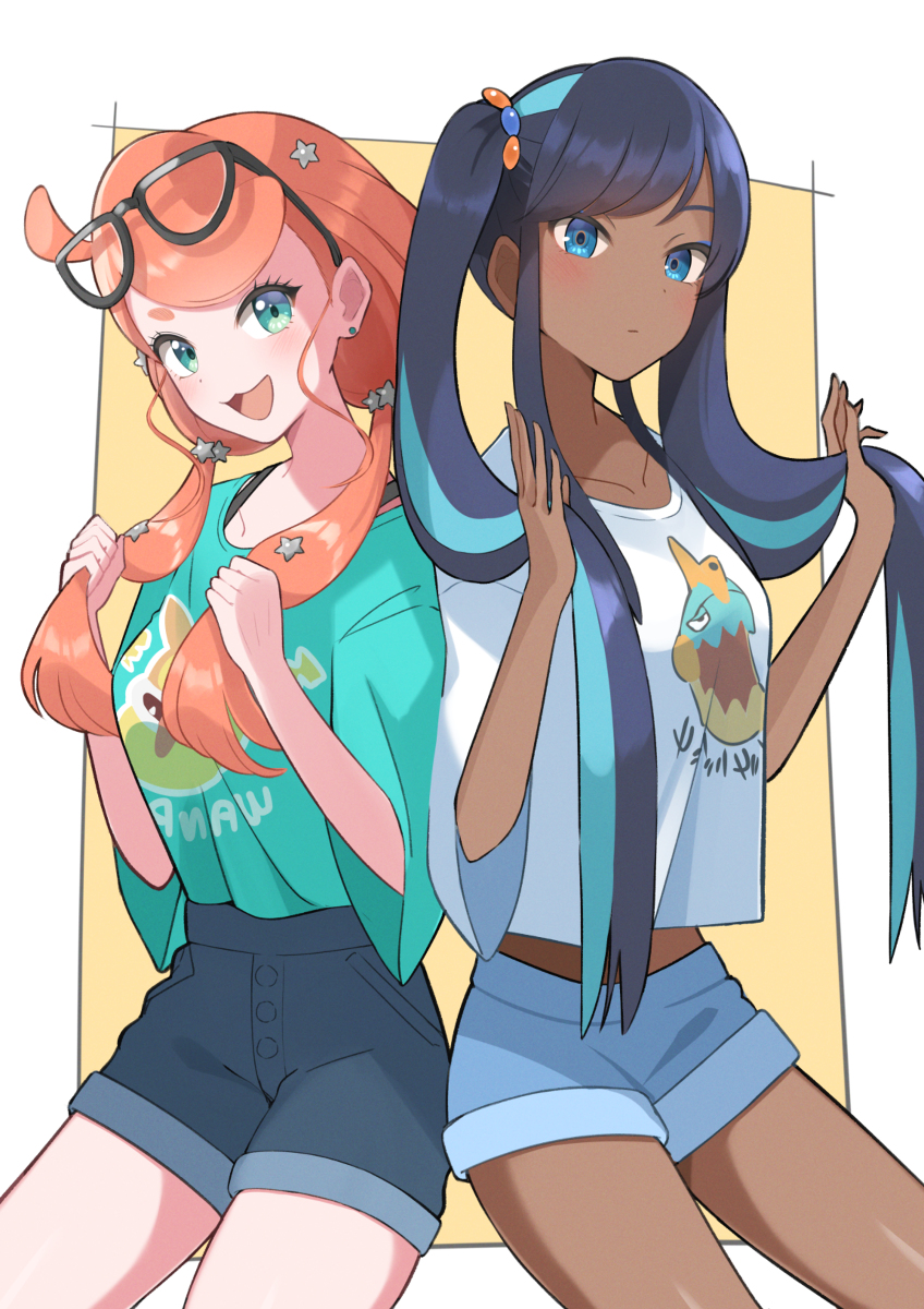 This is a pixiv picture whose title is ツインテールソニルリ.