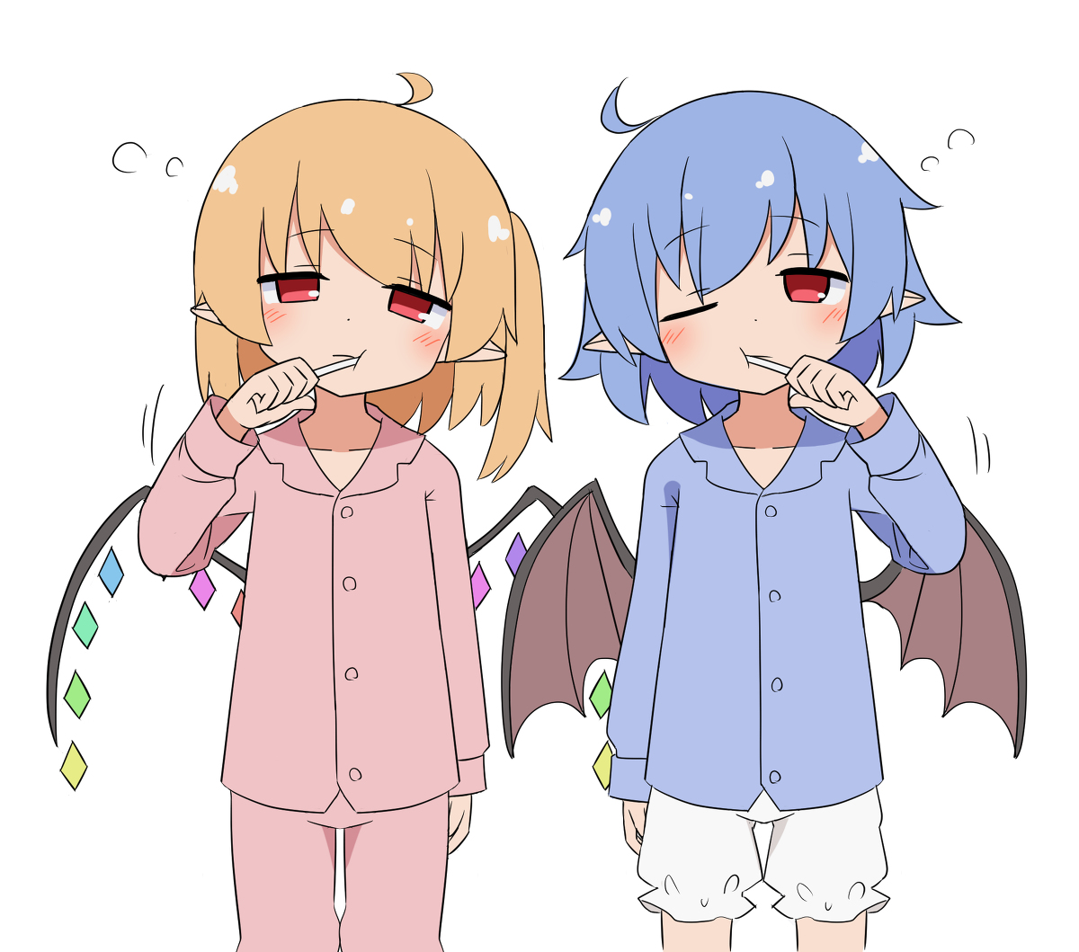 This is a pixiv picture whose title is レミフラ.