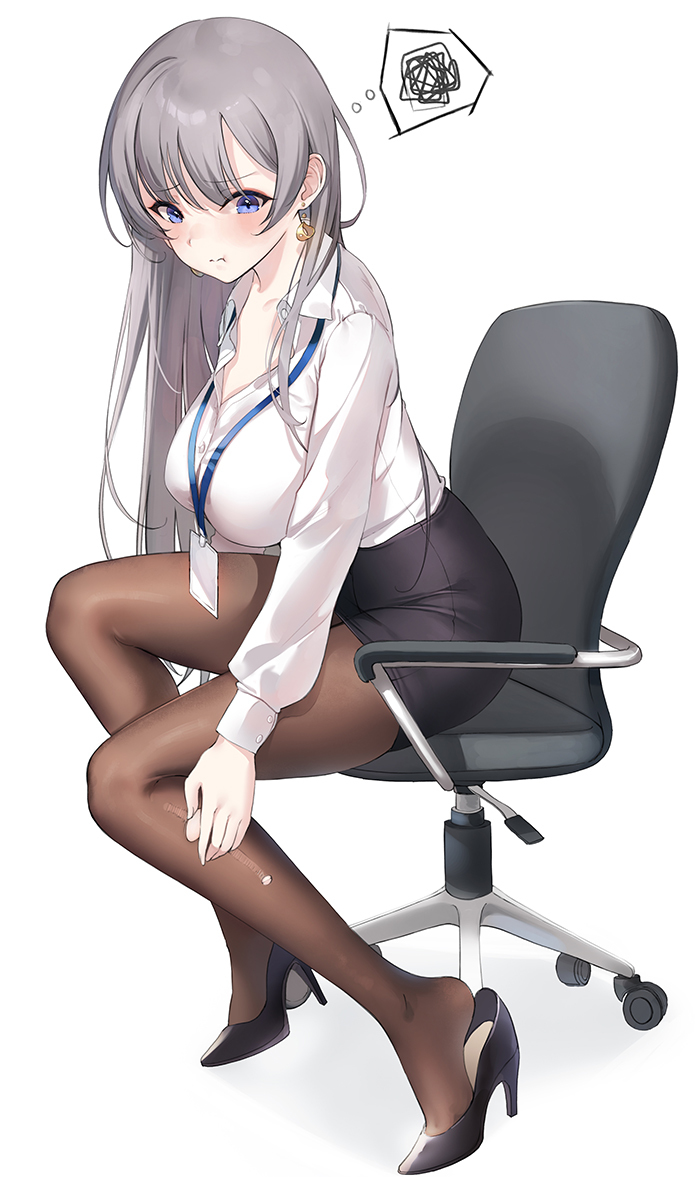 This is a pixiv picture whose title is ストッキング.