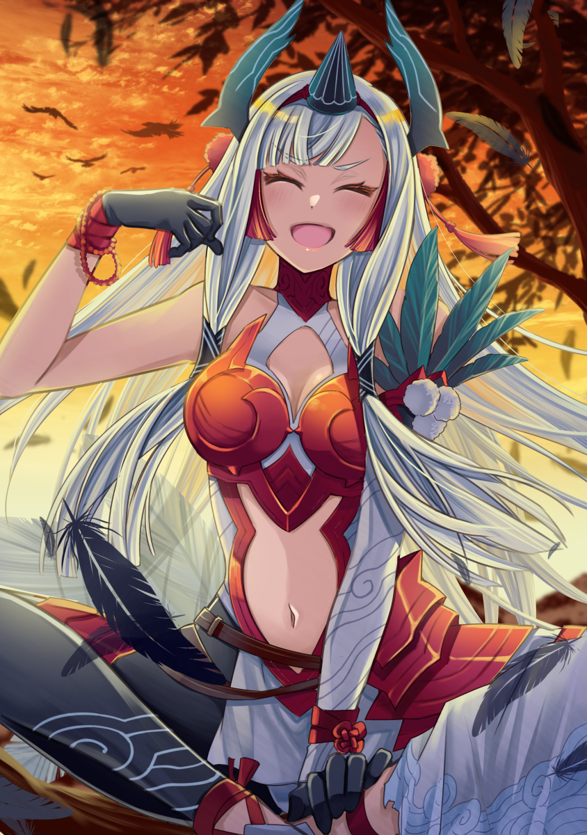 This is a pixiv picture whose title is かんら、からから！.