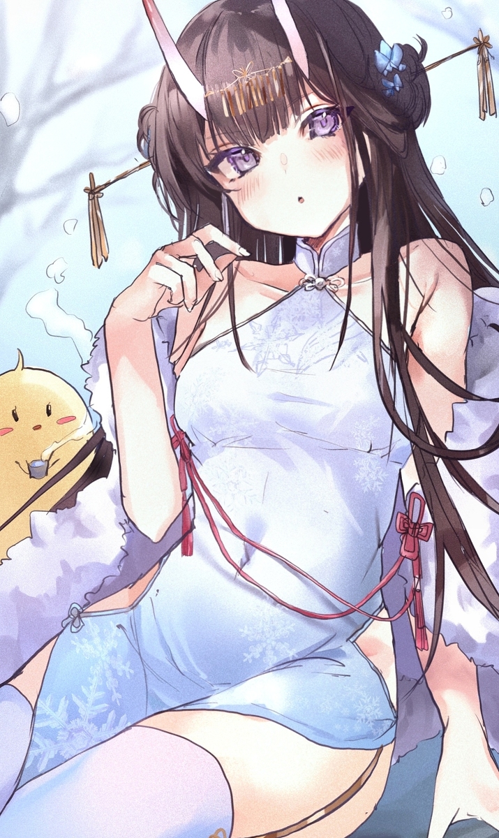 This is a pixiv picture whose title is 能代.
