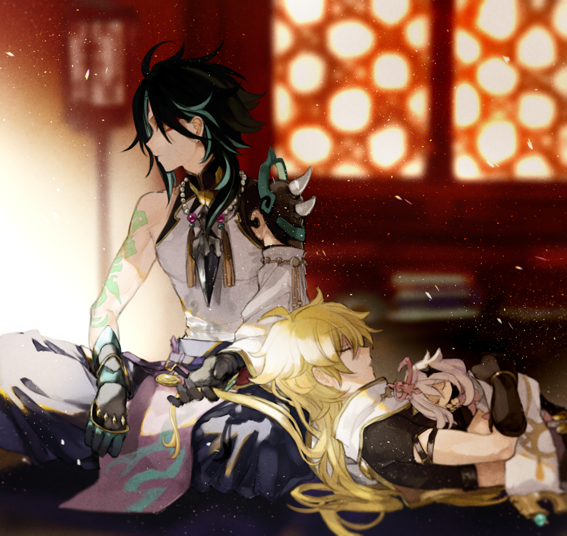 This is a pixiv picture whose title is 原神ログ.