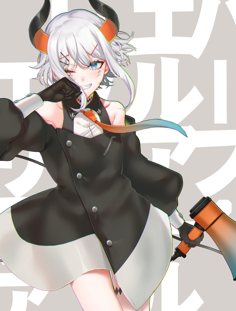 This is a pixiv picture whose title is ハーフ・エルアール.