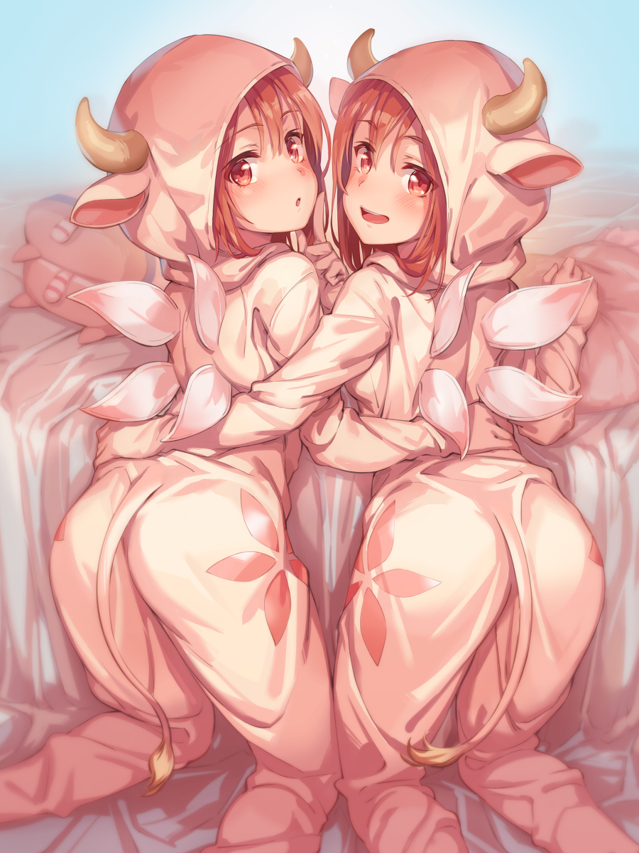 This is a pixiv picture whose title is 牛.