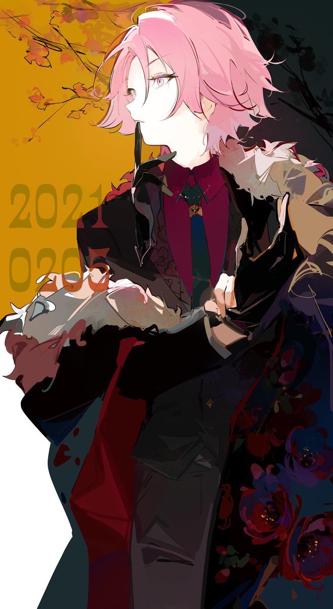 This is a pixiv picture whose title is 🌸.