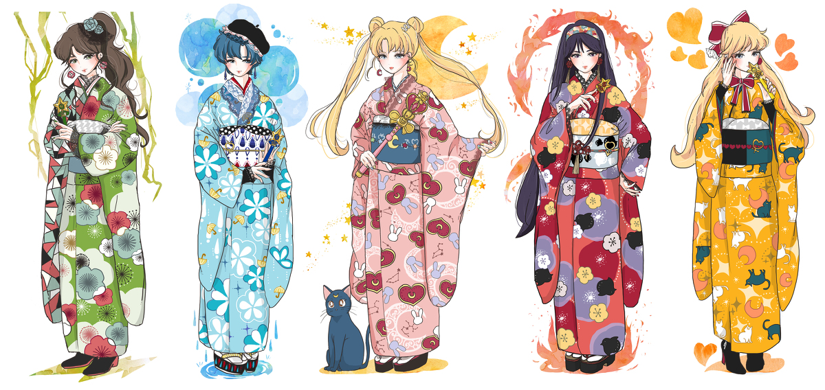 This is a pixiv picture whose title is 内部太陽系戦士.