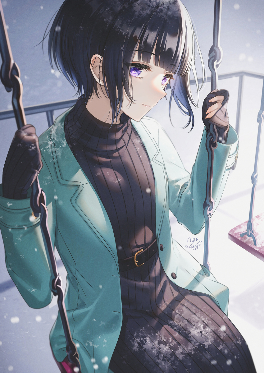 This is a pixiv picture whose title is 千夜誕.