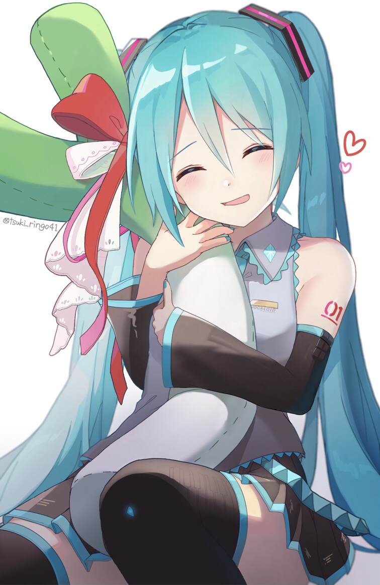 This is a pixiv picture whose title is ネギ！.