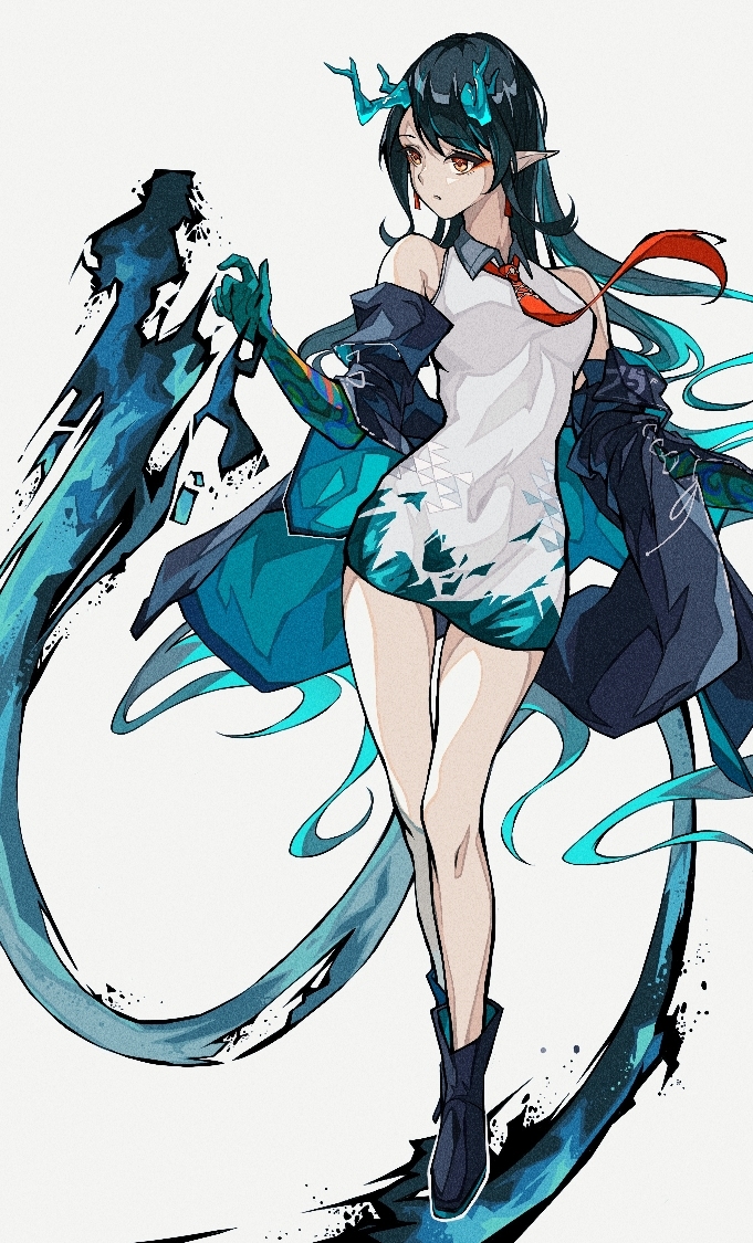 This is a pixiv picture whose title is 夕.