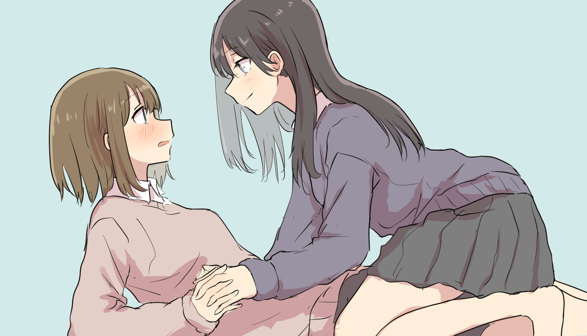 This is a pixiv picture whose title is 何するの？.