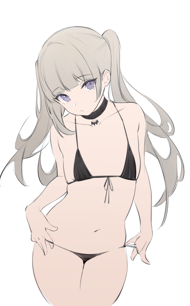 This is a pixiv picture whose title is 練習.
