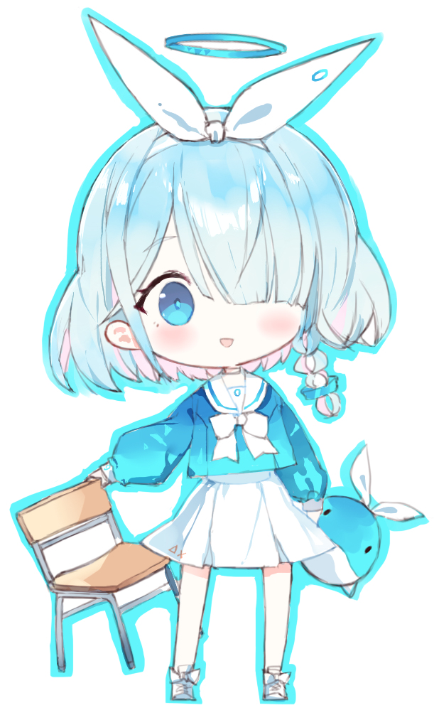 This is a pixiv picture whose title is アロナちゃん.