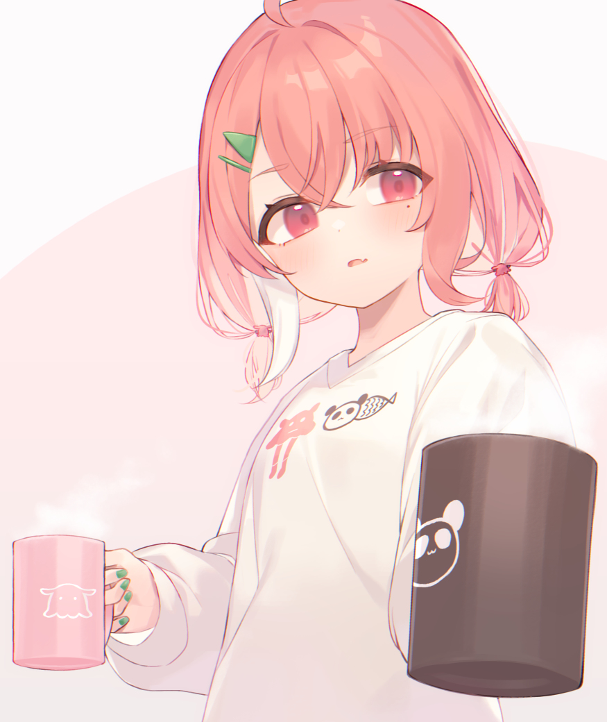 This is a pixiv picture whose title is ☕🎋.