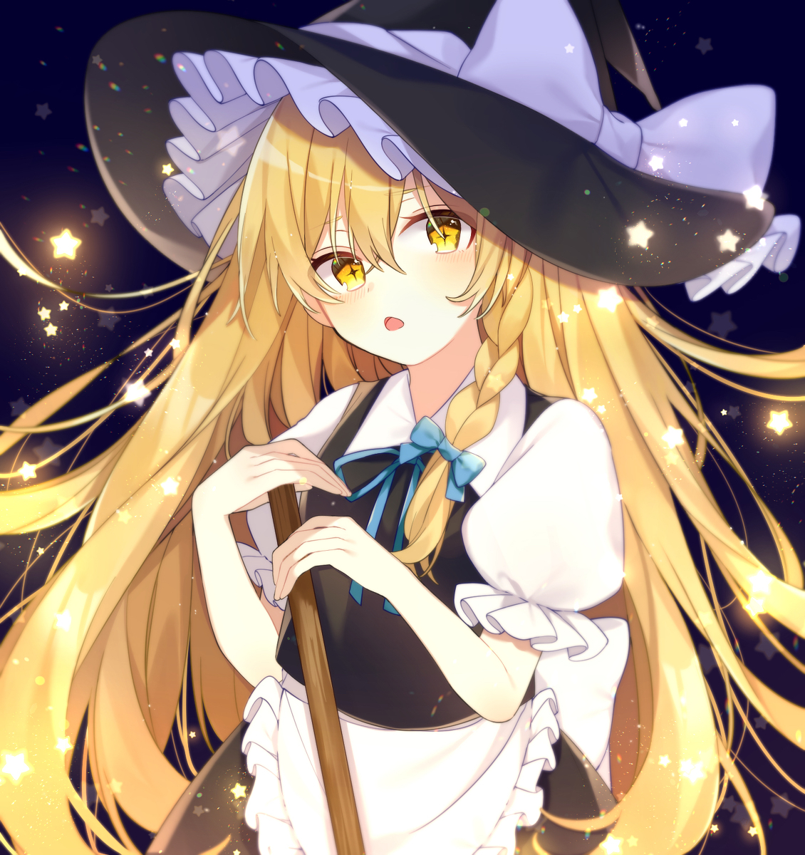 This is a pixiv picture whose title is 魔理沙🌟.