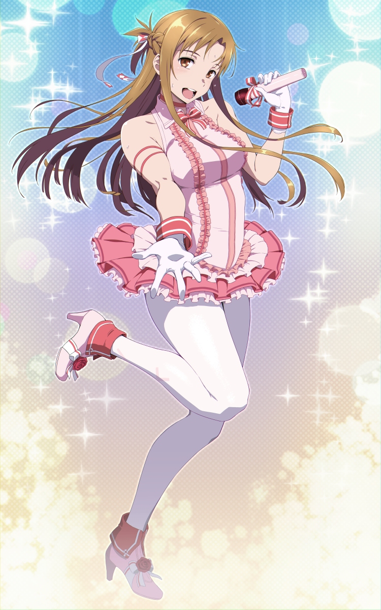 This is a pixiv picture whose title is アインクラッドのアイドル.