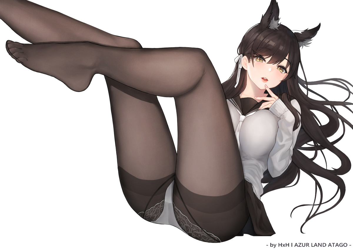 This is a pixiv picture whose title is 愛宕 学園ロマンチカ.