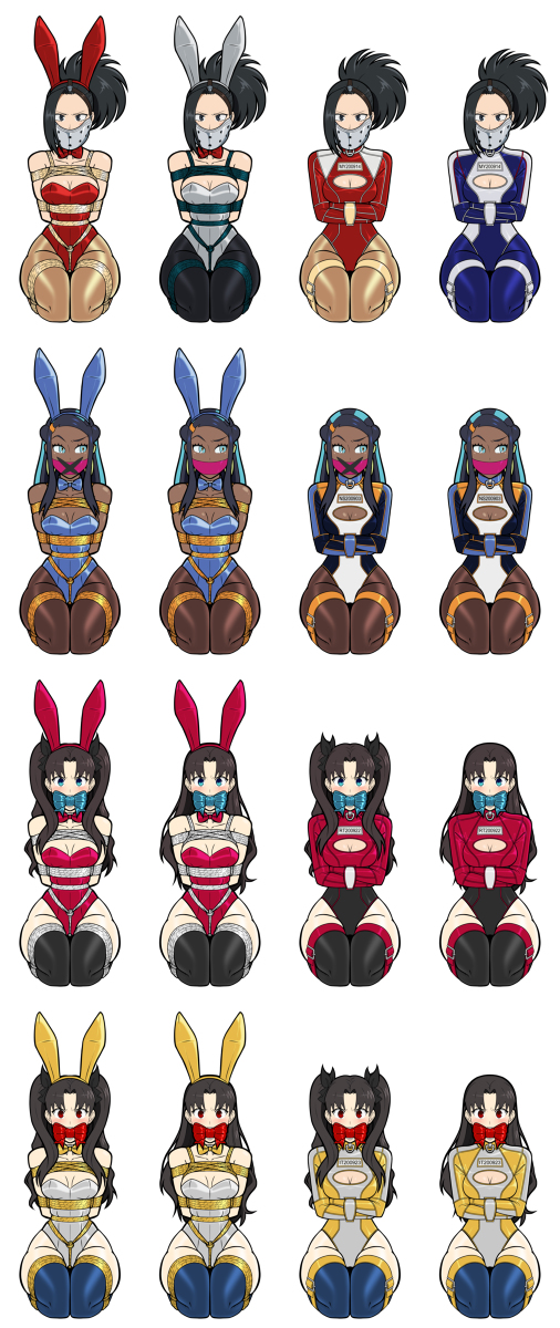 This is a pixiv picture whose title is Buns & SJ / もっとバニー & SJ - 九月2020.