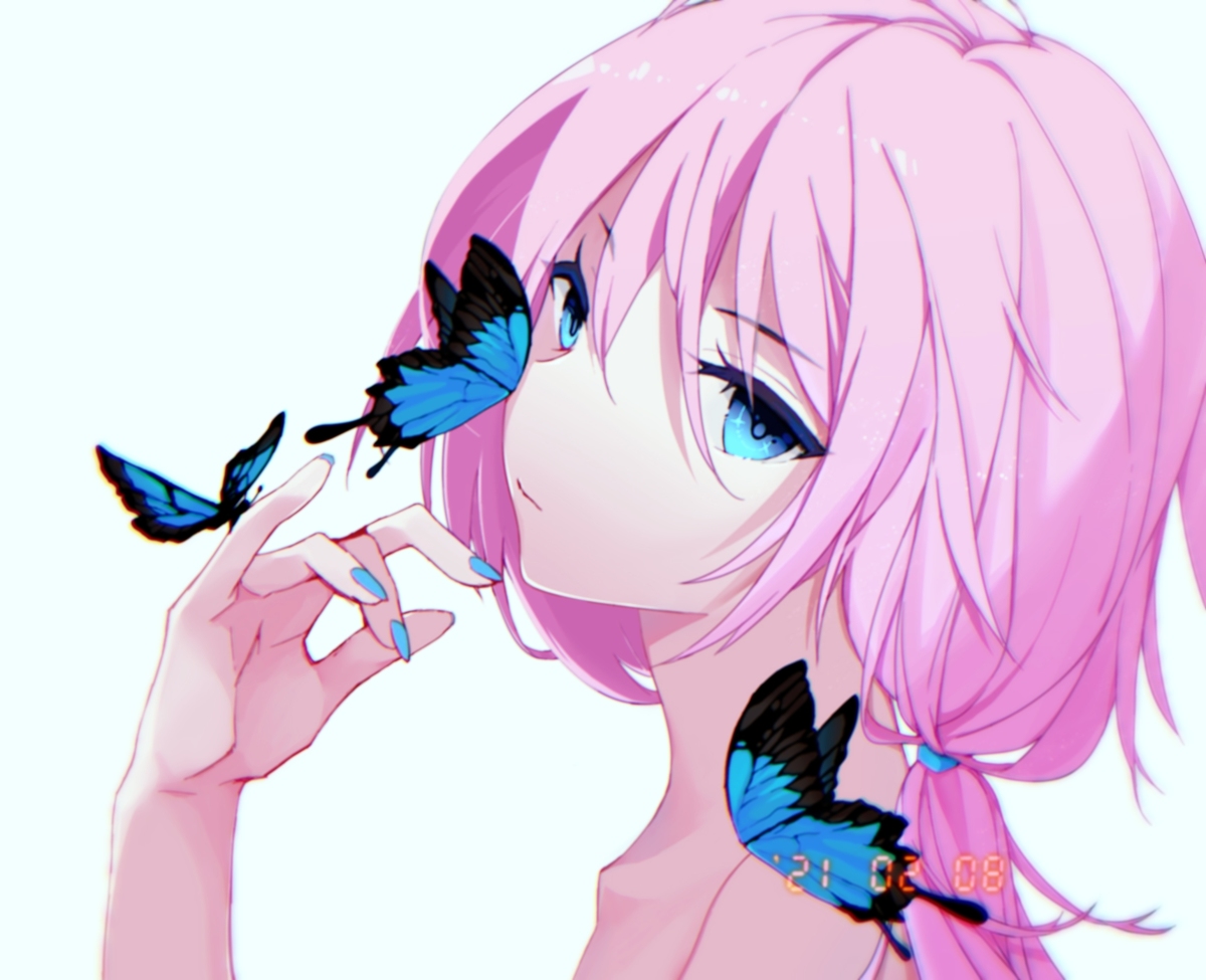 This is a pixiv picture whose title is 蓝毒.