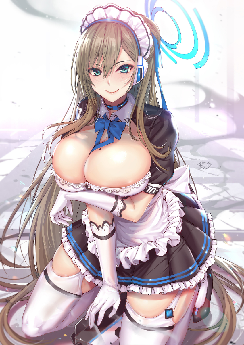 This is a pixiv picture whose title is 一之瀬アスナ.