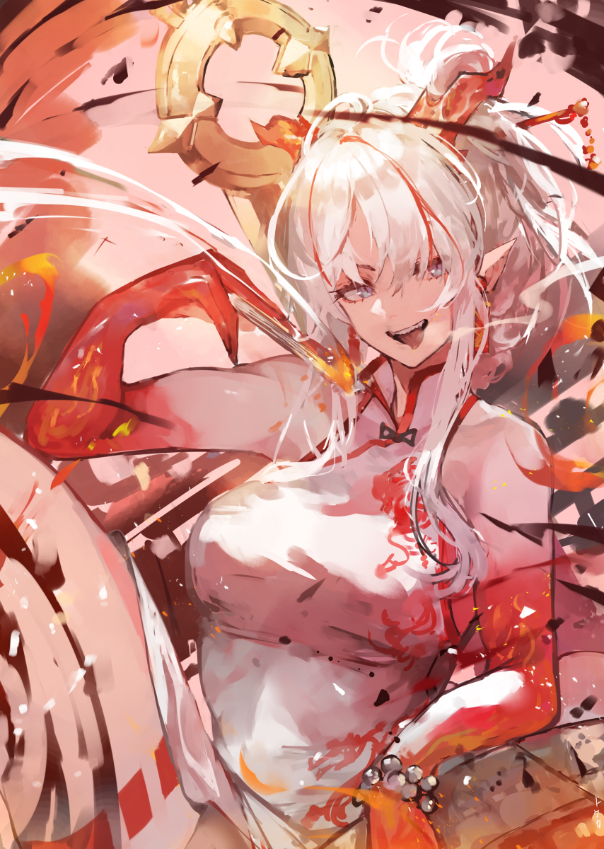 This is a pixiv picture whose title is Nian 2021.