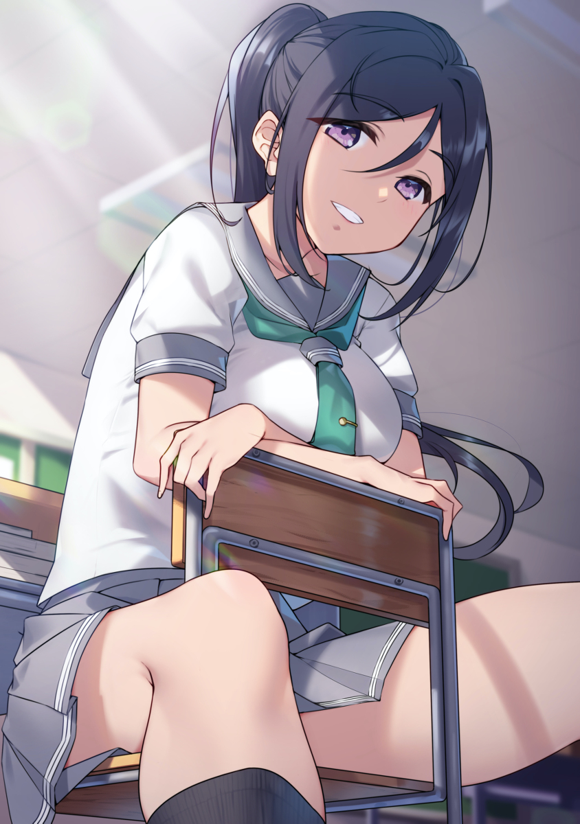 This is a pixiv picture whose title is 果南ちゃん.