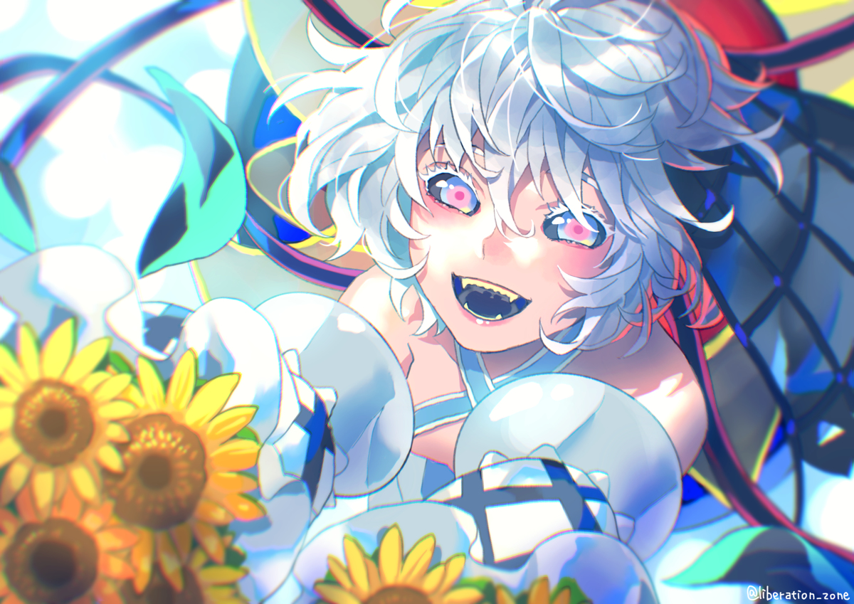 This is a pixiv picture whose title is 愛の狂気.