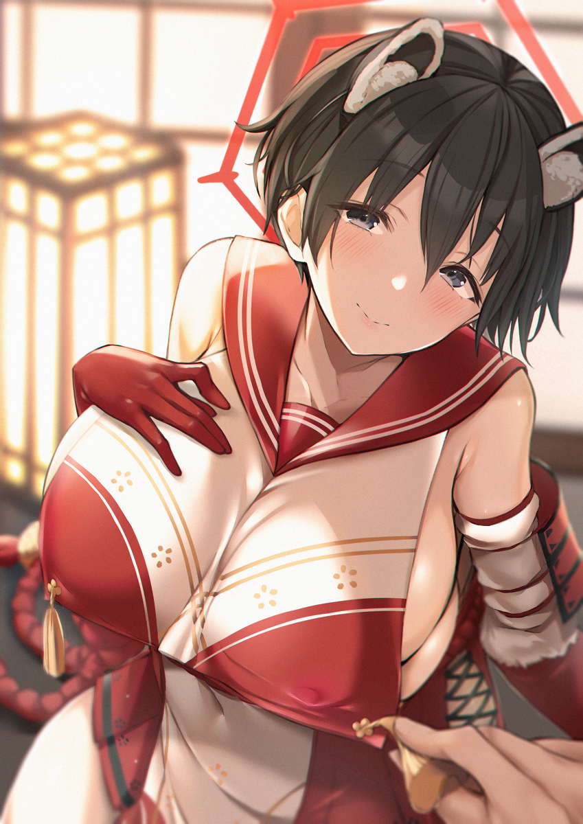 This is a pixiv picture whose title is だめですよ〜先生〜.