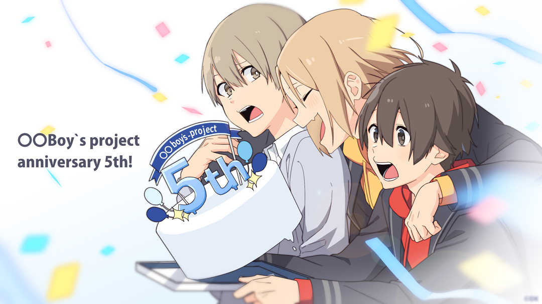 This is a pixiv picture whose title is anniversary　5rh！.