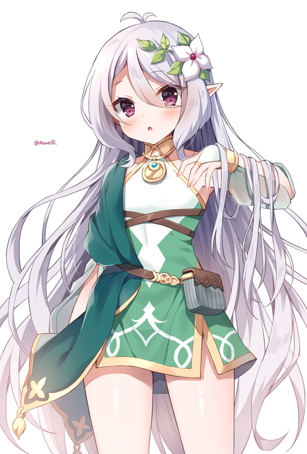 This is a pixiv picture whose title is ロングヘアなコッコロちゃん.