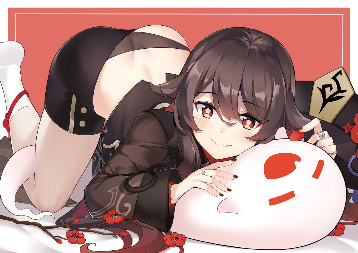 This is a pixiv picture whose title is 胡桃.