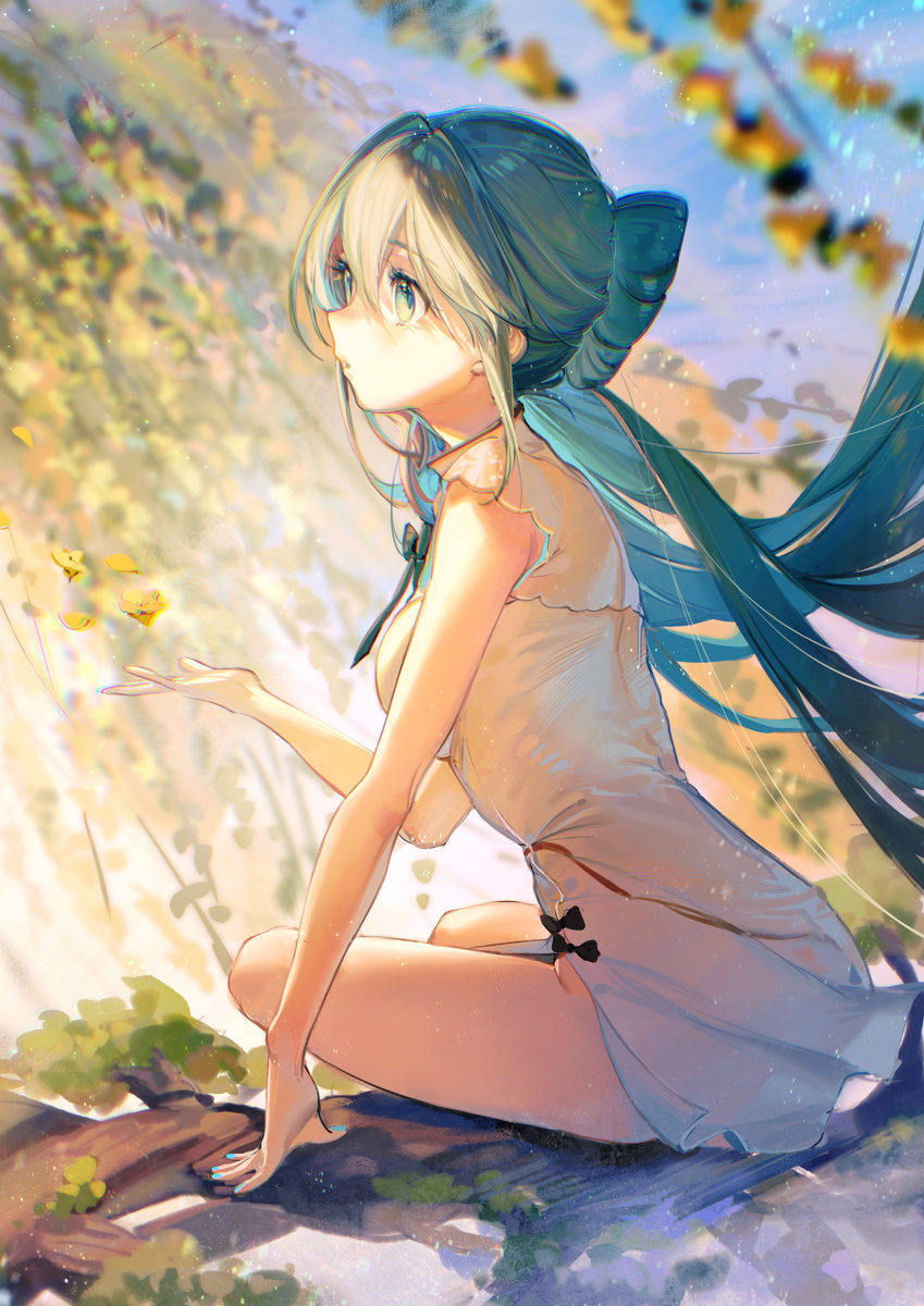 This is a pixiv picture whose title is 迎春.